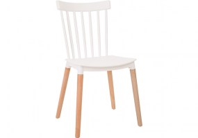 Cadeira-fixa-polipropileno-ANM6023 F-Branca-pés-madeira-HS-Móveis